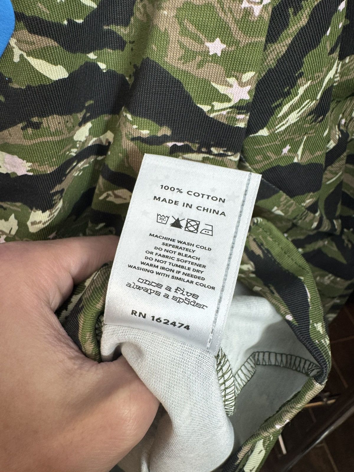 Sp5der Sp5der Beluga Tiger Camo Long-sleeve Tee - Size XS Size US XS / EU 42 / 0 - 8 Thumbnail