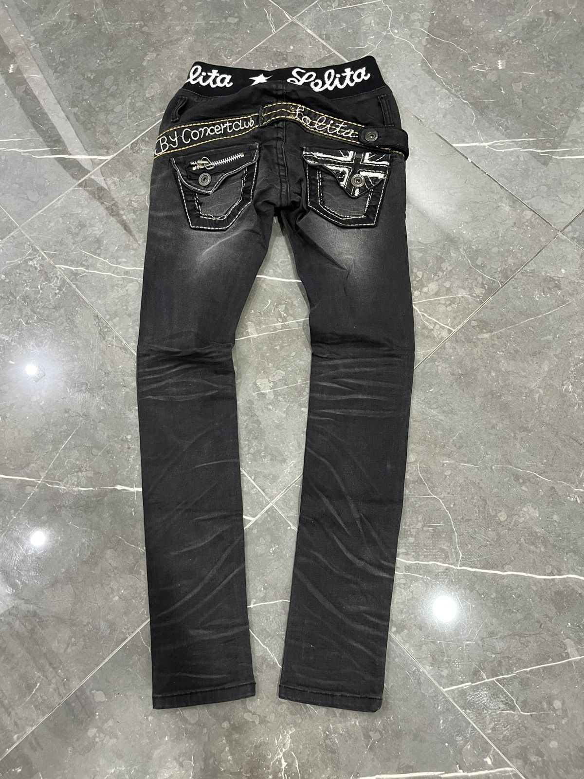 If Six Was Nine × Japanese Brand Lolita skinny pants Size 28" / US 6 / IT 42 - 2 Thumbnail