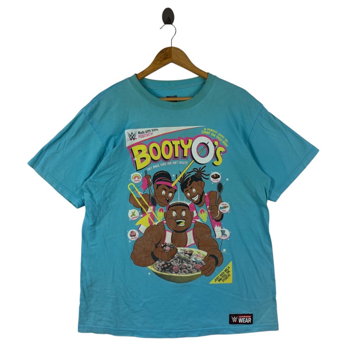 If Six Was Nine × WWE WWE The New Day Booty O's Cereal tees Size US XL / EU 56 / 4 - 1 Thumbnail