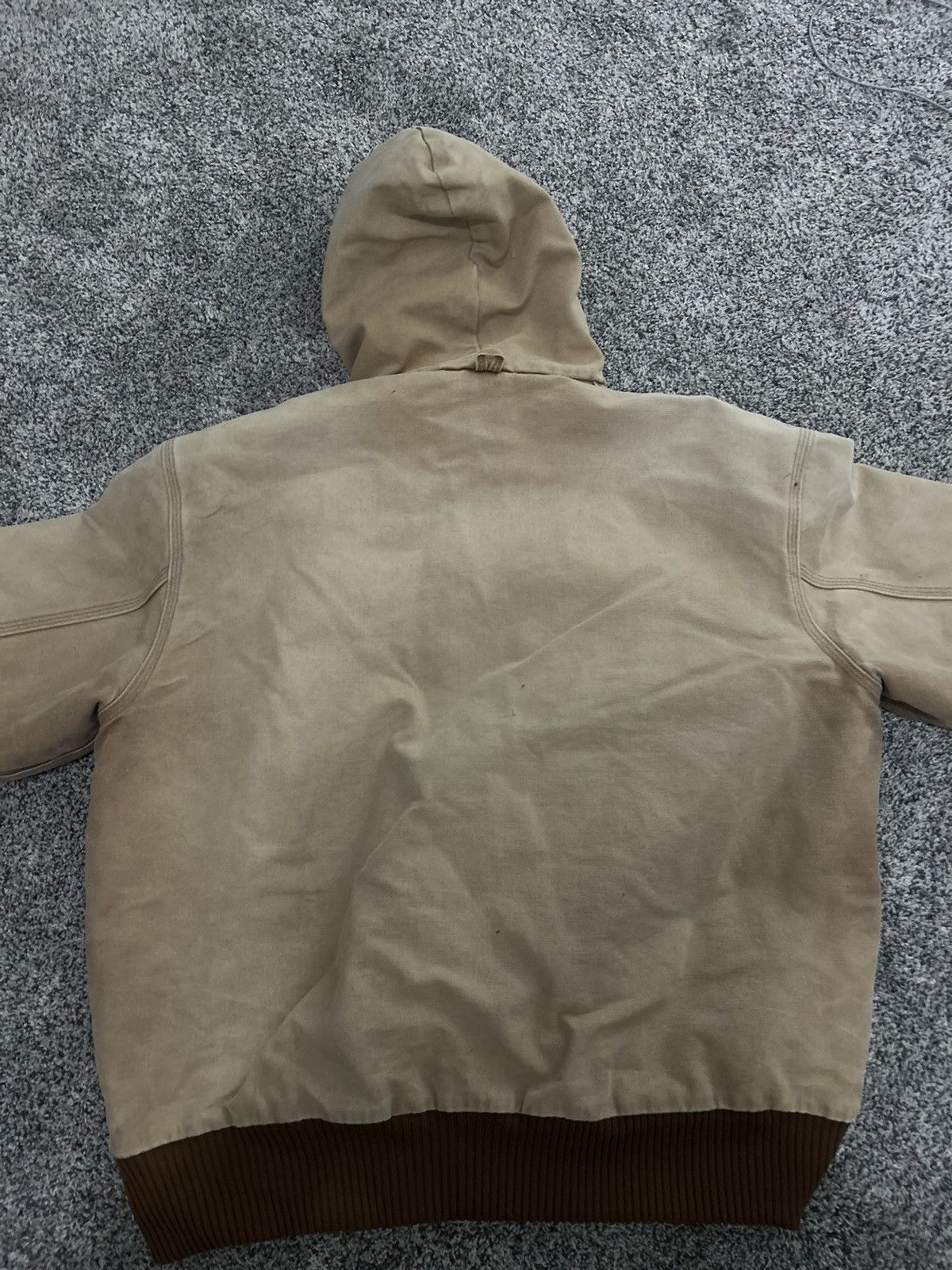 Carhartt Vintage Distressed Faded Carhartt Hooded Jacket OPEN 2OFFERS Size US XL / EU 56 / 4 - 5 Thumbnail
