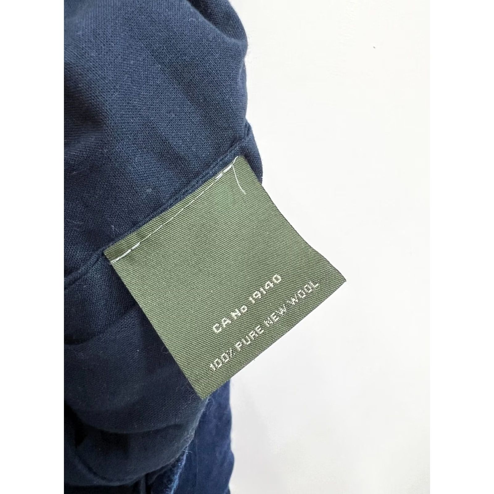 Market Aran Sweater Market 100% Pure Wool Zip Sweater Size S Men Wool Blue Pullover Knit Long Sleeve High Neck Vintage: No Size US S / EU 44-46 / 1 - 7 Thumbnail
