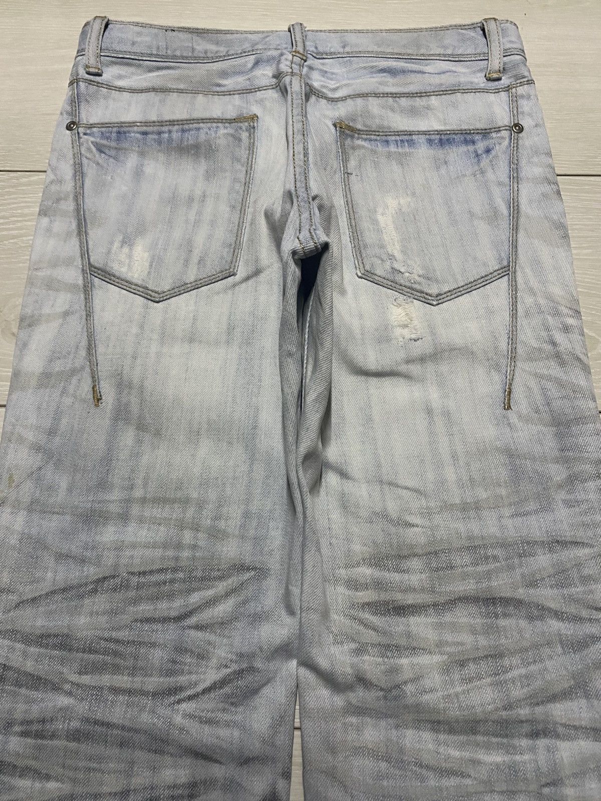 semanticdesign SemanticDesign Grey Denim Jeans Archive Style Y2K Size US 29 - 4 Thumbnail
