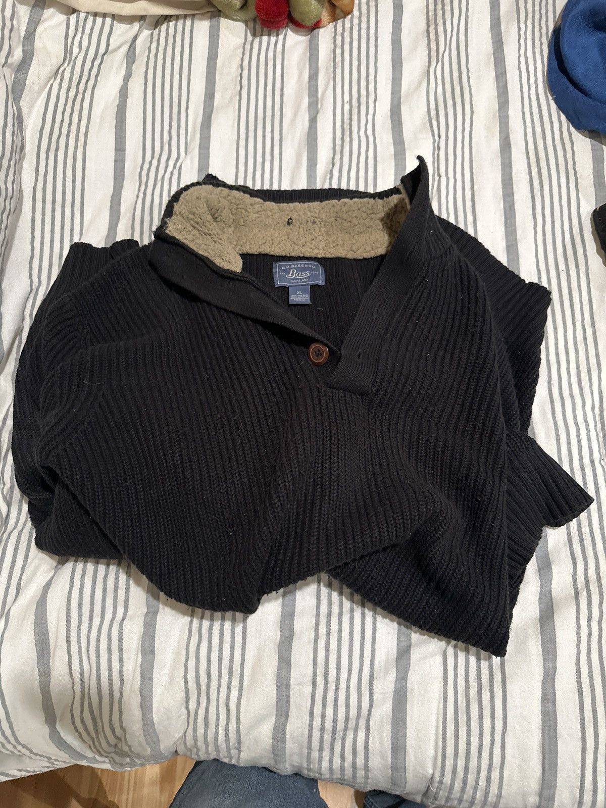 Bass Black Bass Sweater Size US XXL / EU 58 / 5 - 1 Preview
