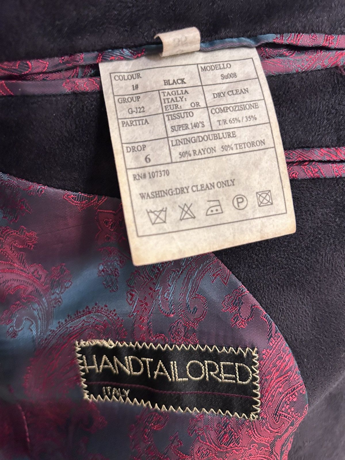 Other Firado Handtailored Italian Premium Suede Blazer Jacket Size 36S - 5 Thumbnail