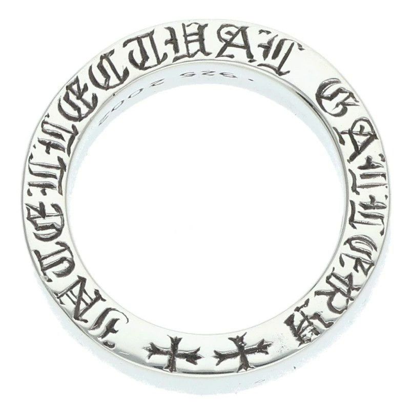 Chrome Hearts OFFER OK! 4 🔥 Chrome Hearts 6mm Spacer Plain Ring silver Size ONE SIZE - 2 Thumbnail
