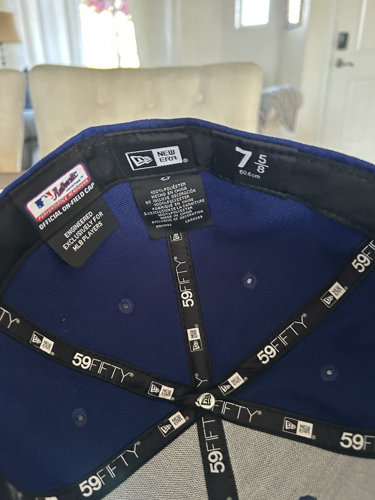 MLB × New Era New era Dodgers fitted 7 5/8 Size ONE SIZE - 3 Thumbnail