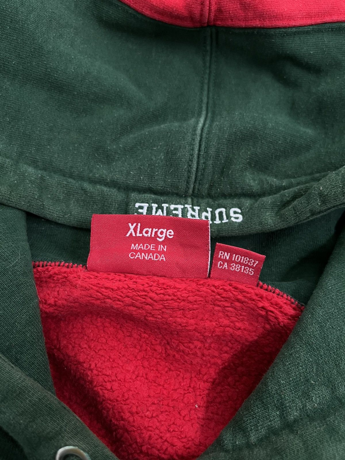Supreme Supreme S Logo Split Hooded Sweatshirt F/W2021 Size US XL / EU 56 / 4 - 8 Thumbnail