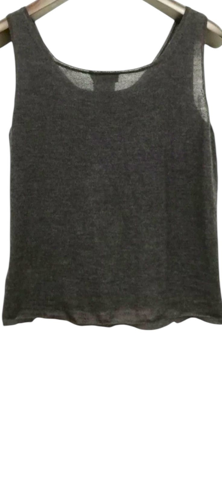 Chanel Chanel silk/cashmere sleeveless crop top by Karl Lagerfeld Size S / US 4 / IT 40 - 6 Thumbnail