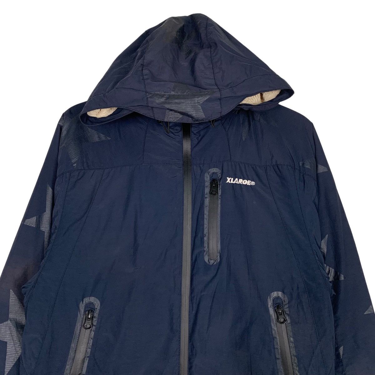 Xlarge XLARGE Star Logo Sherpa Lined Hoodie Light Jacket #0541-C25 Size US S / EU 44-46 / 1 - 2 Thumbnail