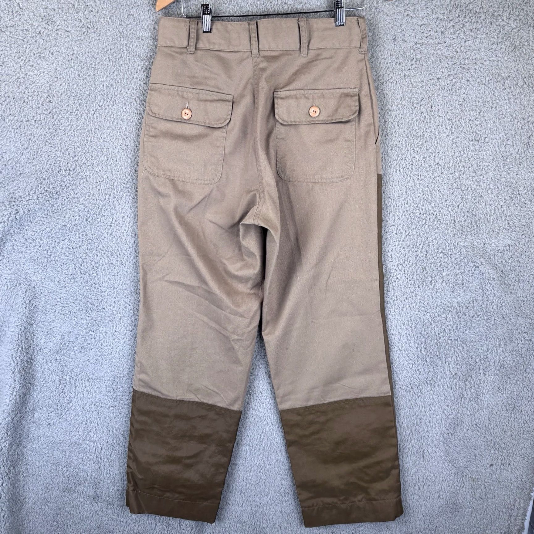 Vintage VINTAGE Gun Club Sportswear Hunting Pants Mens 30x30 Brown Canvas 5-Pocket Design Size US 30 / EU 46 - 5 Thumbnail