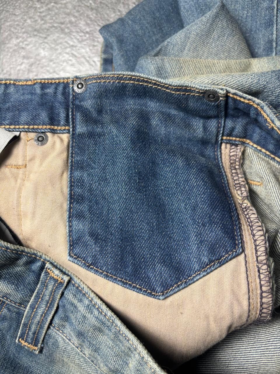Levi's 2000s Levis Engineered Twisted Mud-Washed Jeans Size US 30 / EU 46 - 4 Thumbnail