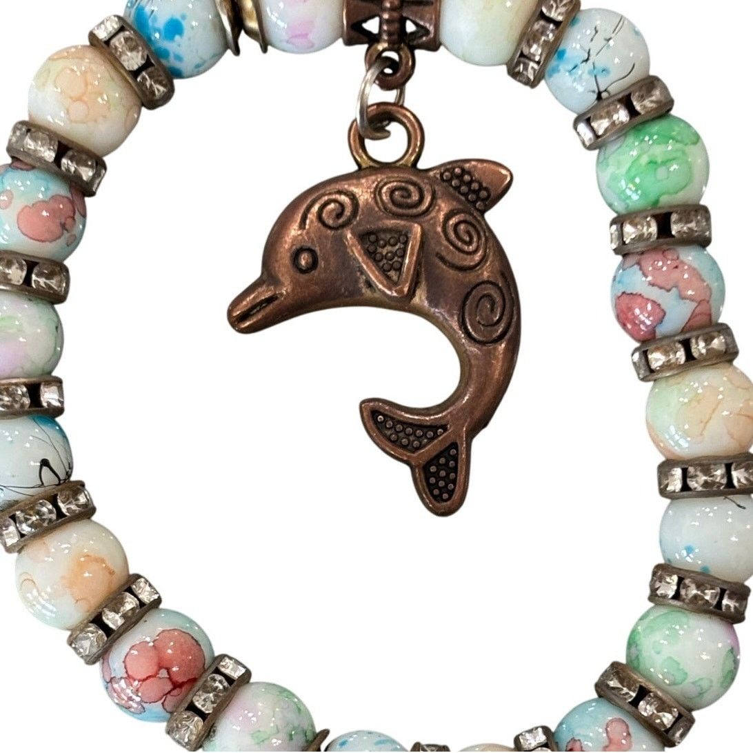 Other Stretch Bracelet With Dolphin Charm Size ONE SIZE - 3 Thumbnail