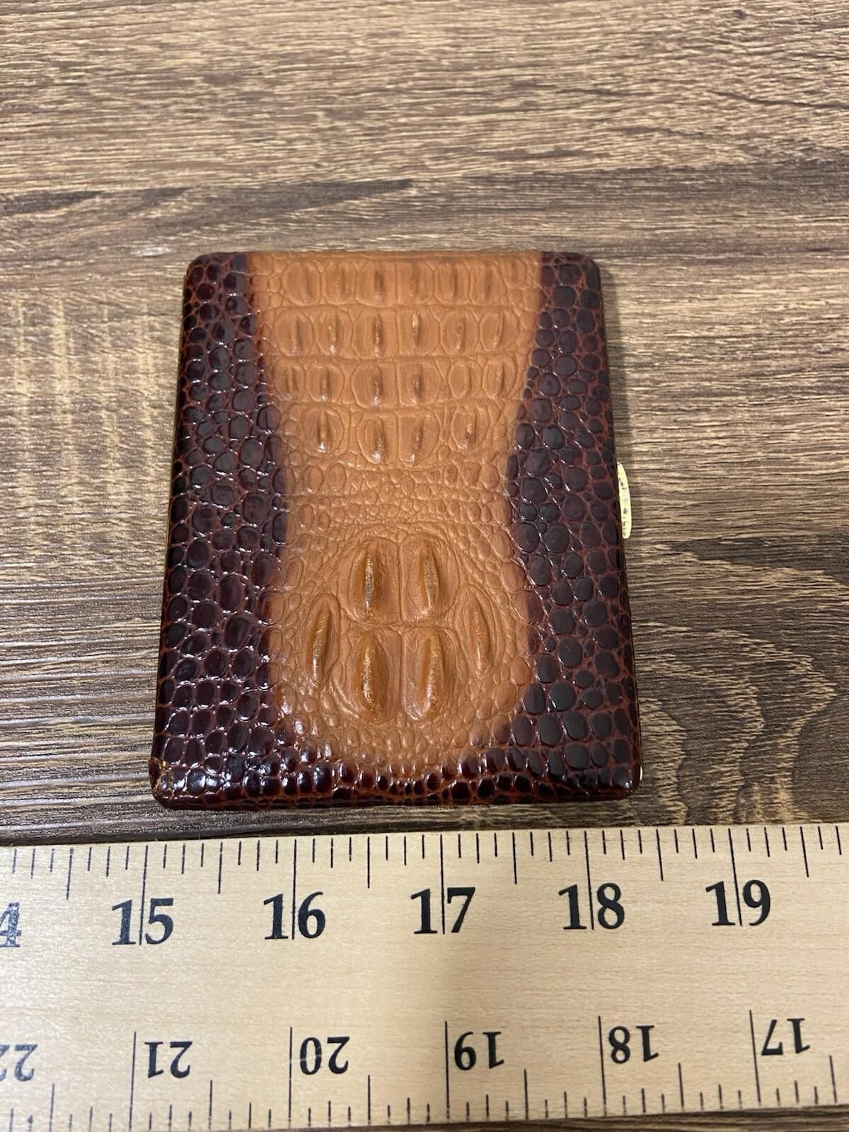 Other Vintage Tsubota Pearl brown snakeskin leather cigarette case Size ONE SIZE - 1 Thumbnail
