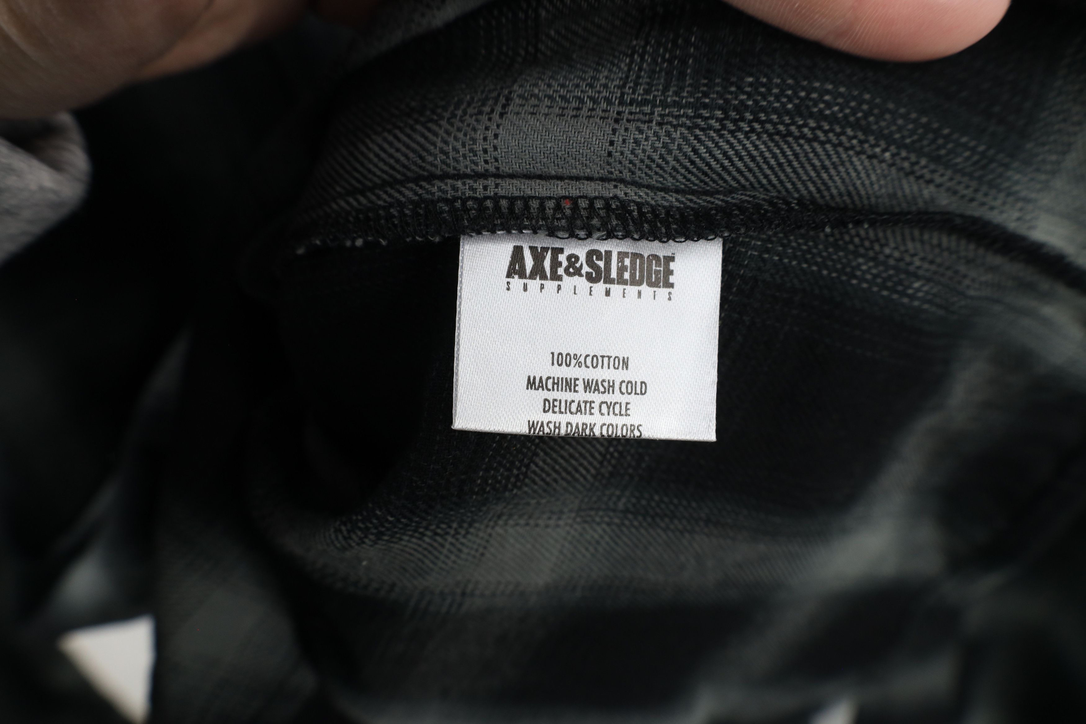 Vintage Axe & Sledge Supplements Pump Cover Flannel Button Shirt Size US XXL / EU 58 / 5 - 10 Thumbnail