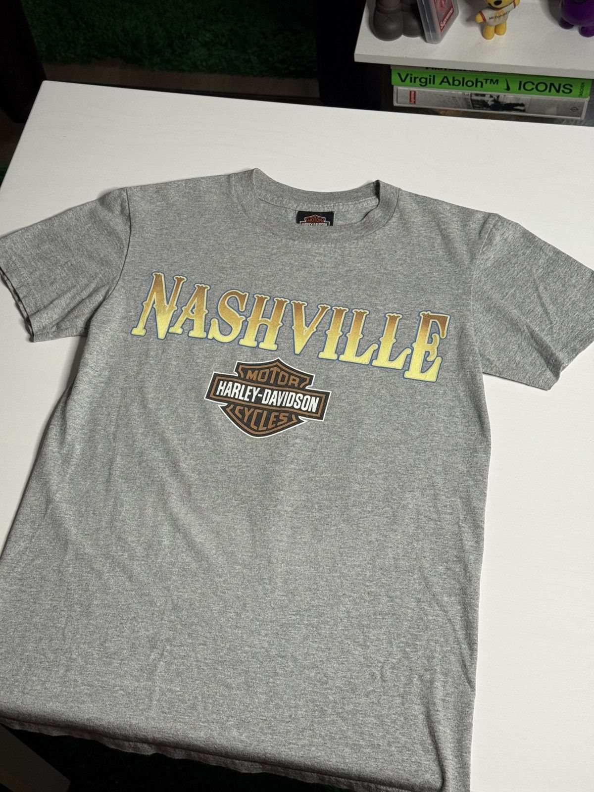 Harley Davidson Y2K Harley Davidson Nashville Music City Tee “Grey” [M] PRE Size US M / EU 48-50 / 2 - 1 Thumbnail