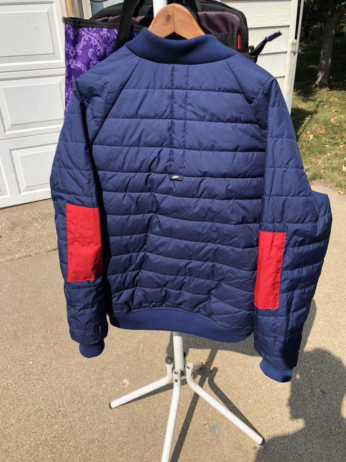 Nike Nike Therma Fit Legacy Reversible Bomber Puffer jacket Size US XL / EU 56 / 4 - 2 Thumbnail