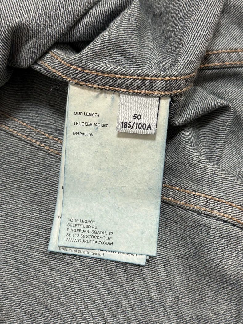 Our Legacy our legacy size 50 24fw denim jacket TRUCKER JACKET 2502-Ne Size US M / EU 48-50 / 2 - 5 Thumbnail
