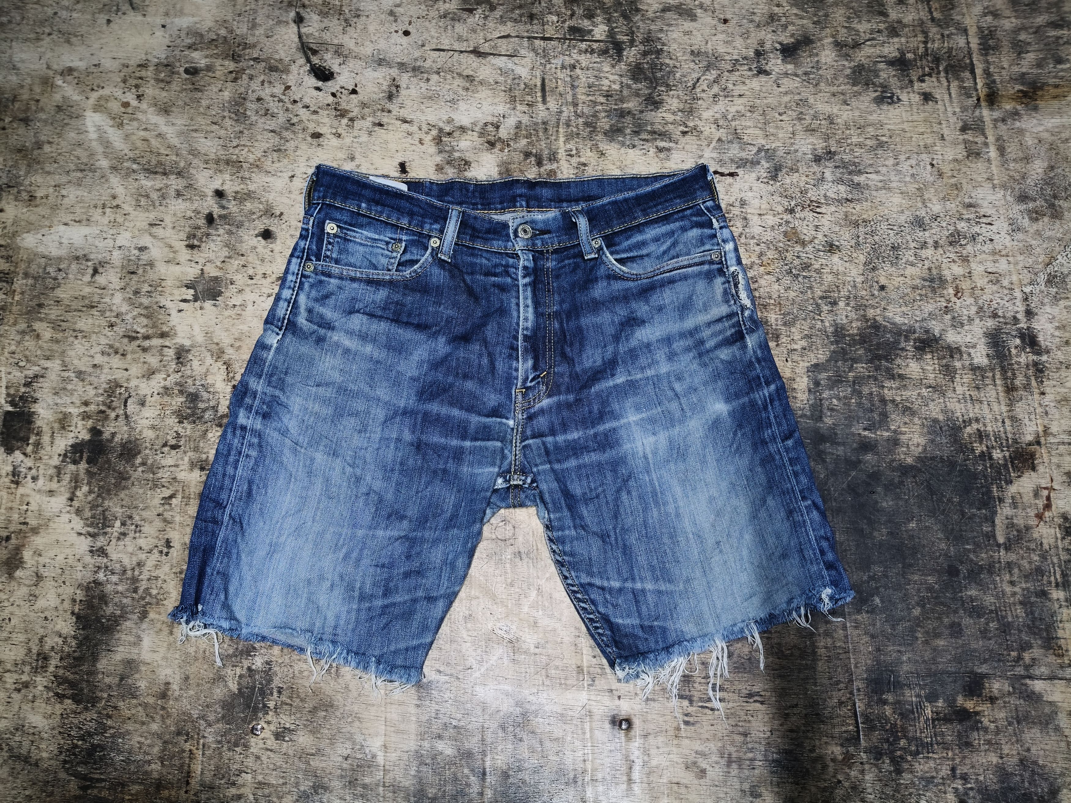 Levi's Levi's jeans 513 Shorts Pants (already Cut) Size US 32 / EU 48 - 1 Thumbnail