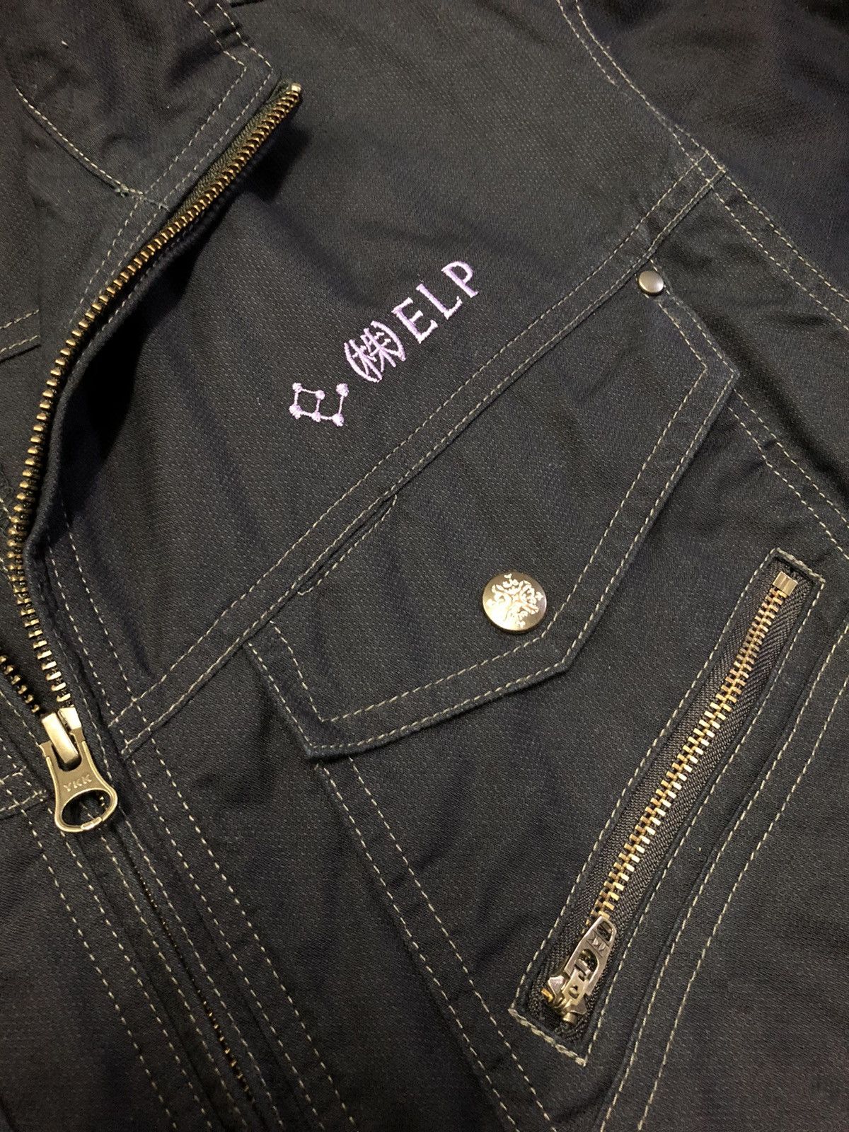 Designer × Japanese Brand Vintage Jawin Greatest Quality Garment Zipper Jacket Size US L / EU 52-54 / 3 - 4 Thumbnail
