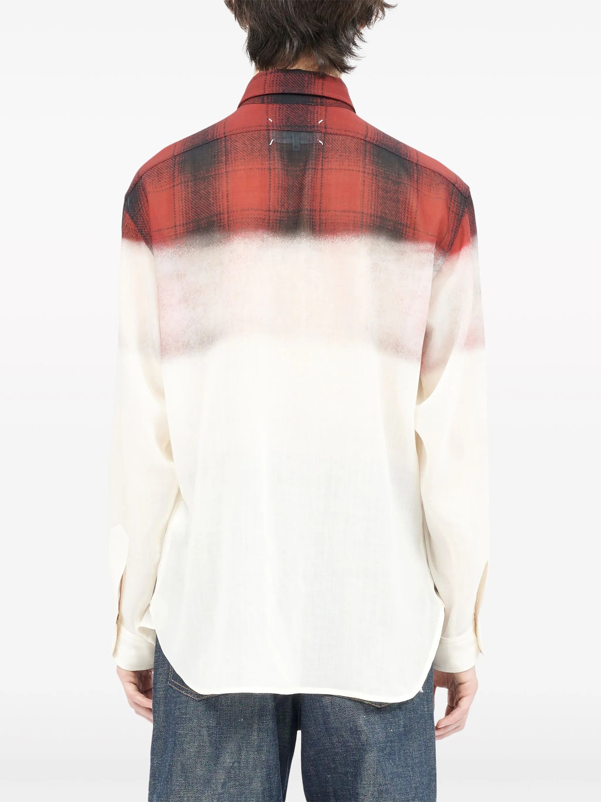 Maison Margiela o1w1db10525 Pendleton Checked Shirt in Multicolor Size US L / EU 52-54 / 3 - 4 Thumbnail