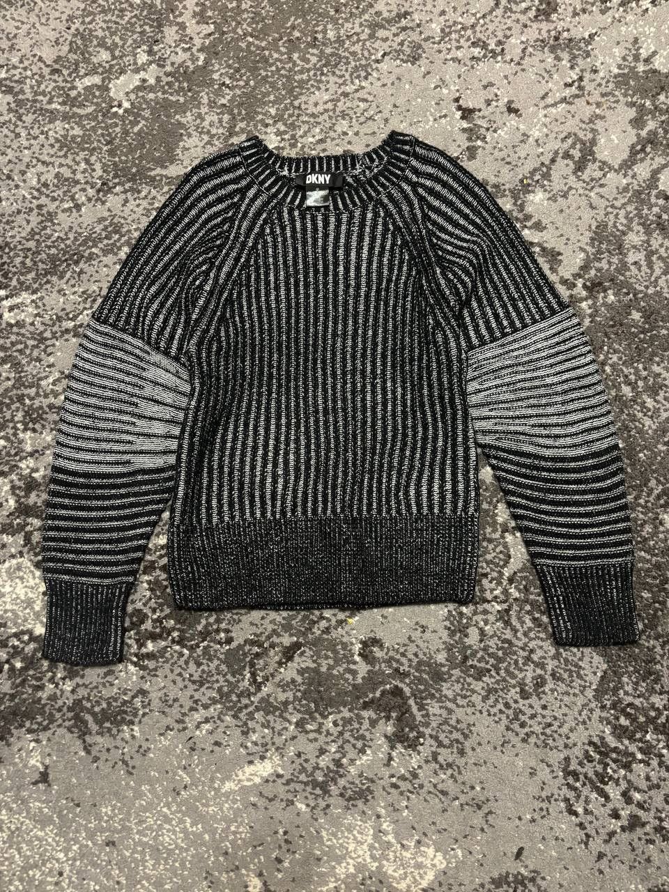 DKNY × Japanese Brand DKNY New York Y2K Knitted Crew Neck Sweaters Size US M / EU 48-50 / 2 - 1 Thumbnail