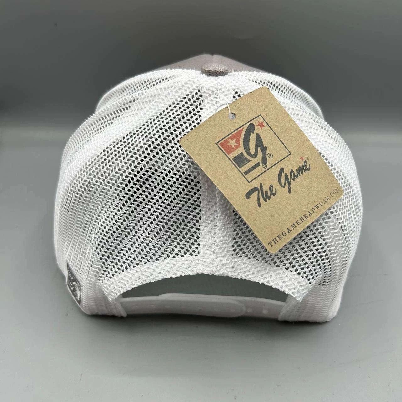 The Game Black Hills South Dakota Trucker Hat Men Gray Snap Back Size ONE SIZE - 8 Thumbnail