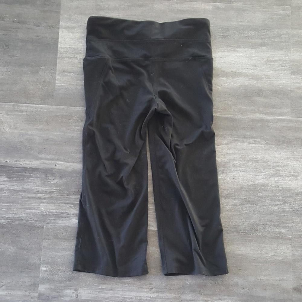 Designer Black Champion Athletic Capri Size 28" / US 6 / IT 42 - 2 Thumbnail