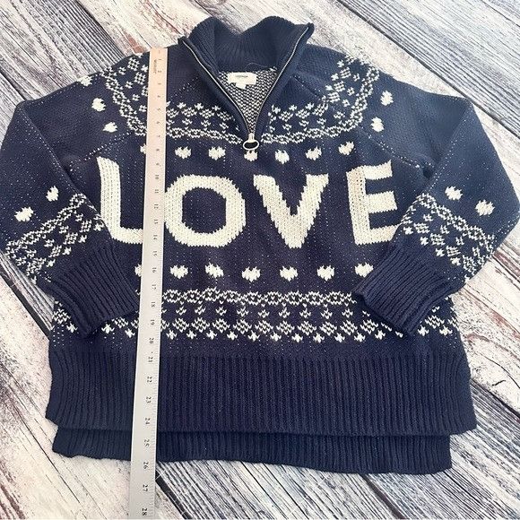 Other Aerie Love 1/4 Zip Oversized Cozy Sweater Size S / US 4 / IT 40 - 9 Thumbnail