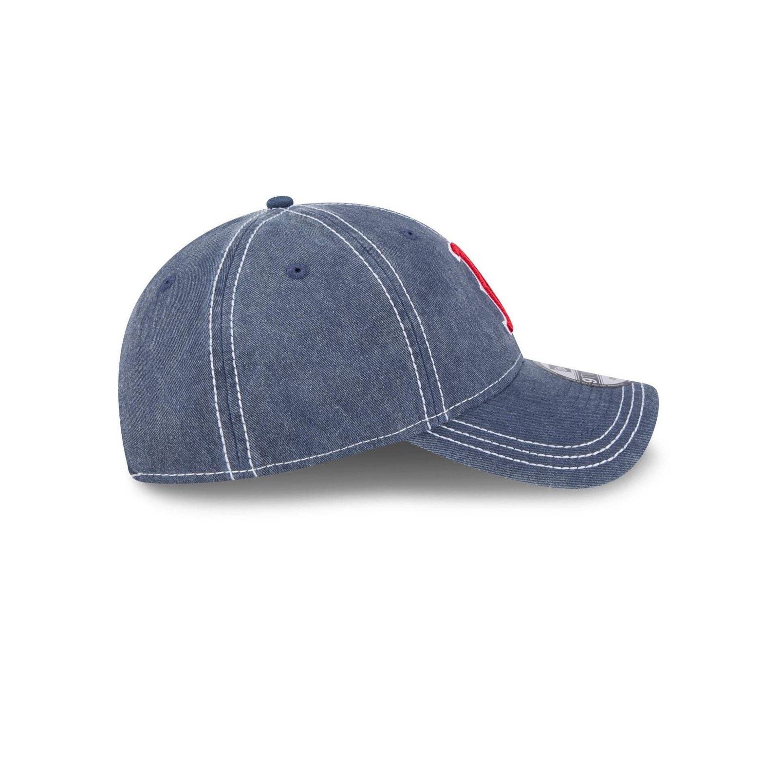 New Era New Era Boston Red Sox Washed Contrast 9TWENTY Adj Hat Size ONE SIZE - 5 Thumbnail