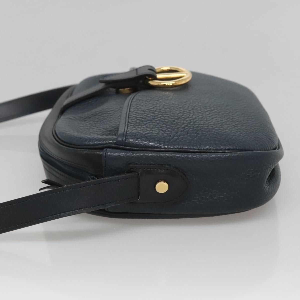 Dior DIOR Shoulder Bag Leather Navy Gold Size ONE SIZE - 5 Thumbnail
