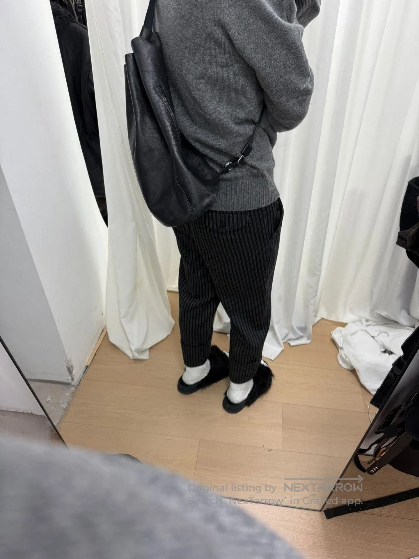 Y's Yohji Yamamoto Y's Leather Bucket Bag. Size ONE SIZE - 8 Thumbnail