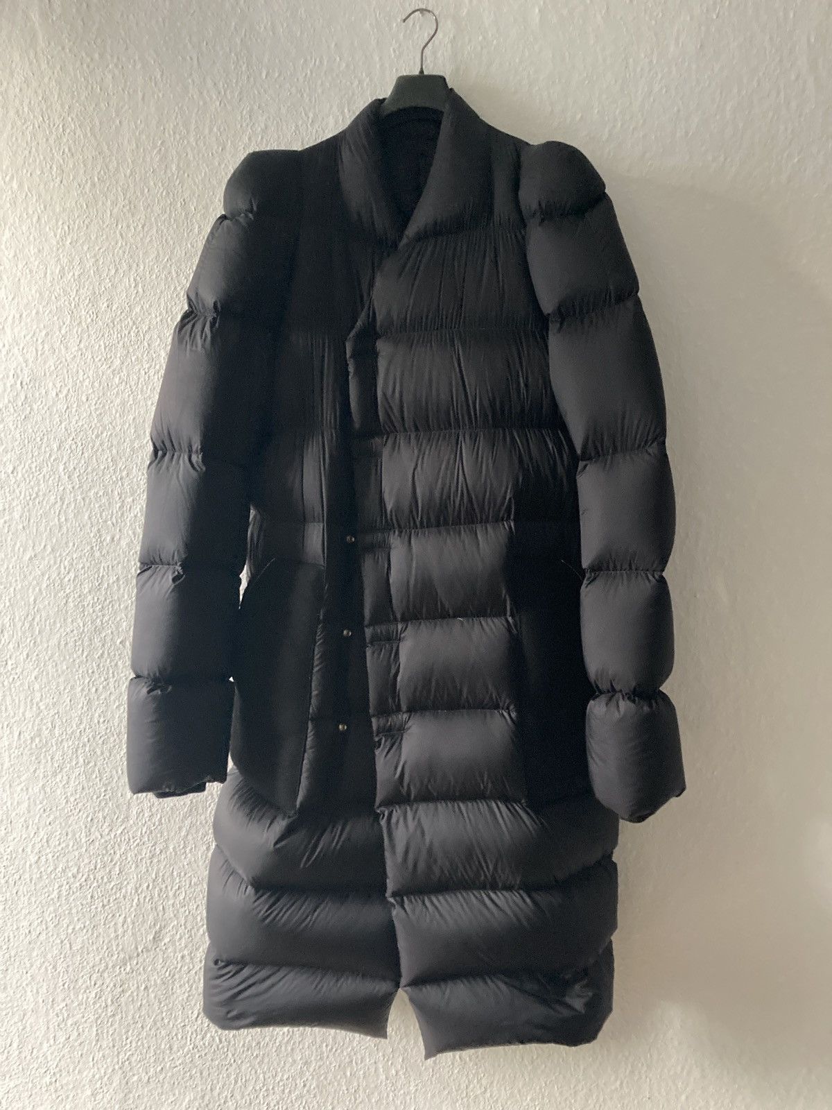 Rick Owens F/W 19 "LARRY" Runway Zionic Down Shearling Coat Rick Owens Size US M / EU 48-50 / 2 - 16 Thumbnail