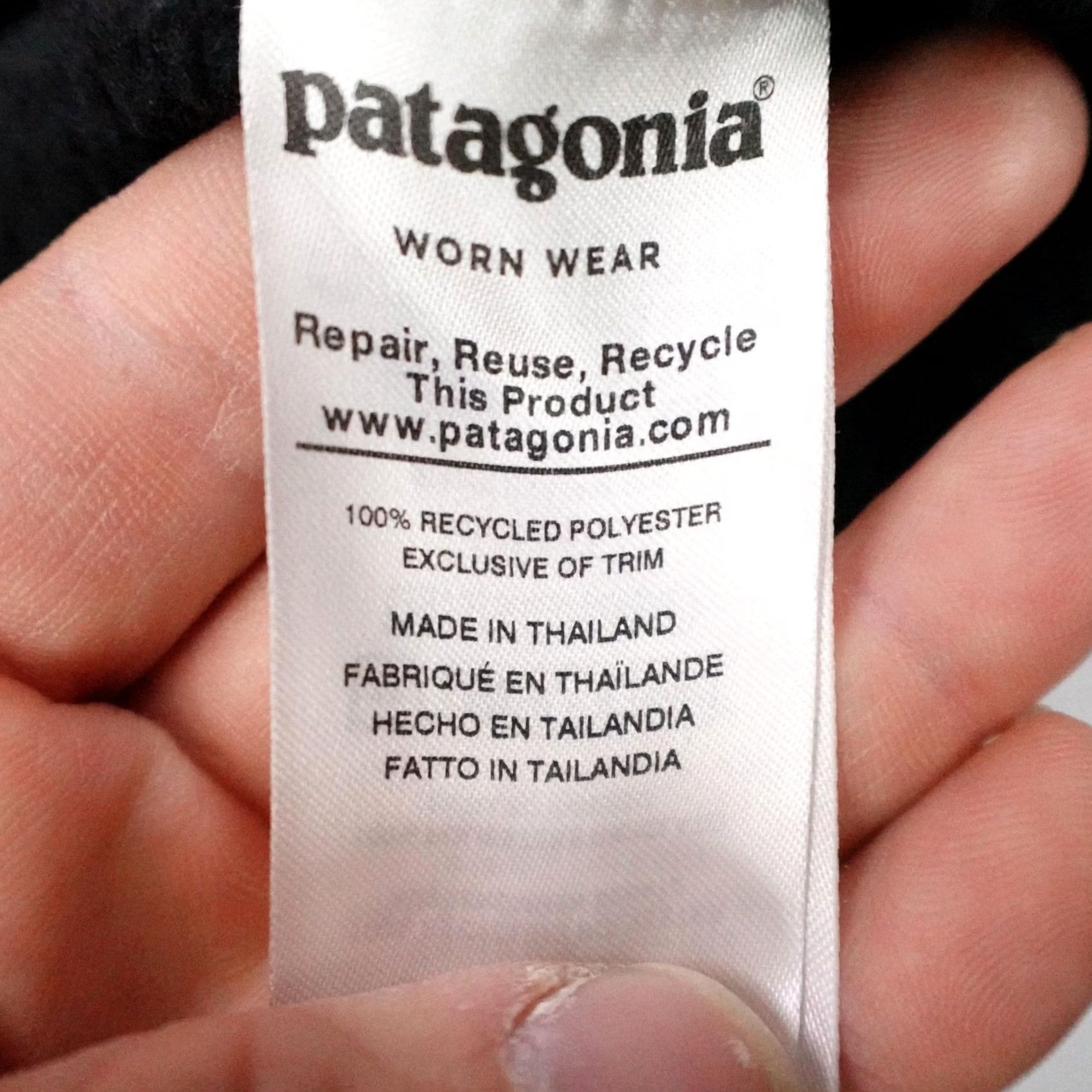 Patagonia Patagonia Mens Medium Black Fleece Pullover Mock Neck 1/4 Zip Better Sweater Size US M / EU 48-50 / 2 - 6 Thumbnail