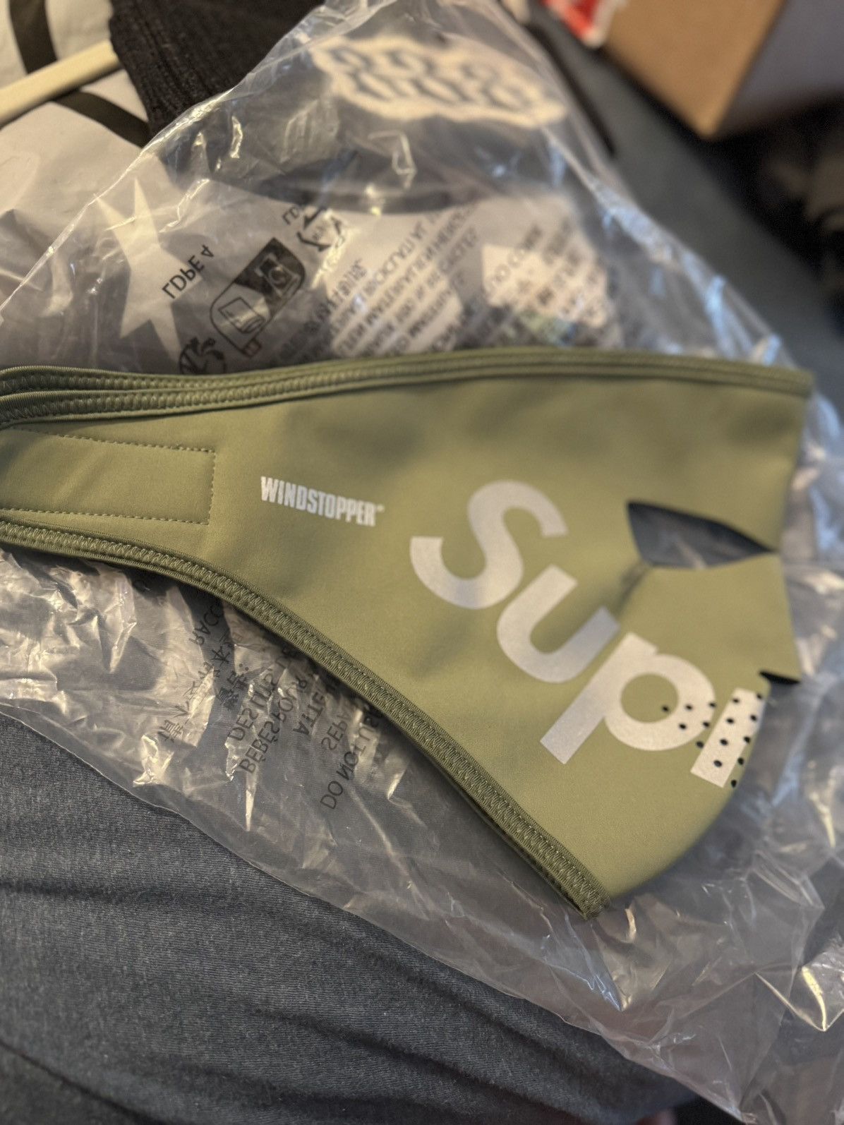 Supreme Supreme Windbreaker Facemask O/S Size ONE SIZE - 1 Thumbnail