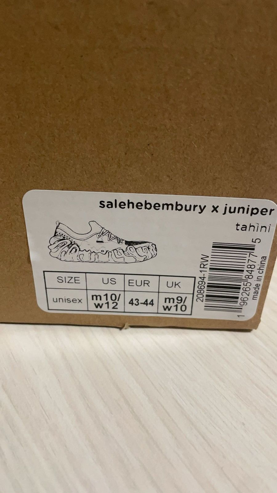 Crocs × Salehe Bembury Salehe Bembury Crocs Juniper - Tahini - M10/W12 Size US 10 / EU 43 - 3 Thumbnail