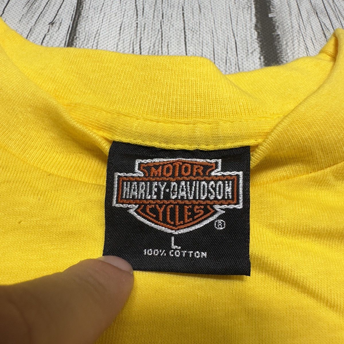 Harley Davidson × Vintage Vintage Harley Davidson tee Size US L / EU 52-54 / 3 - 3 Thumbnail