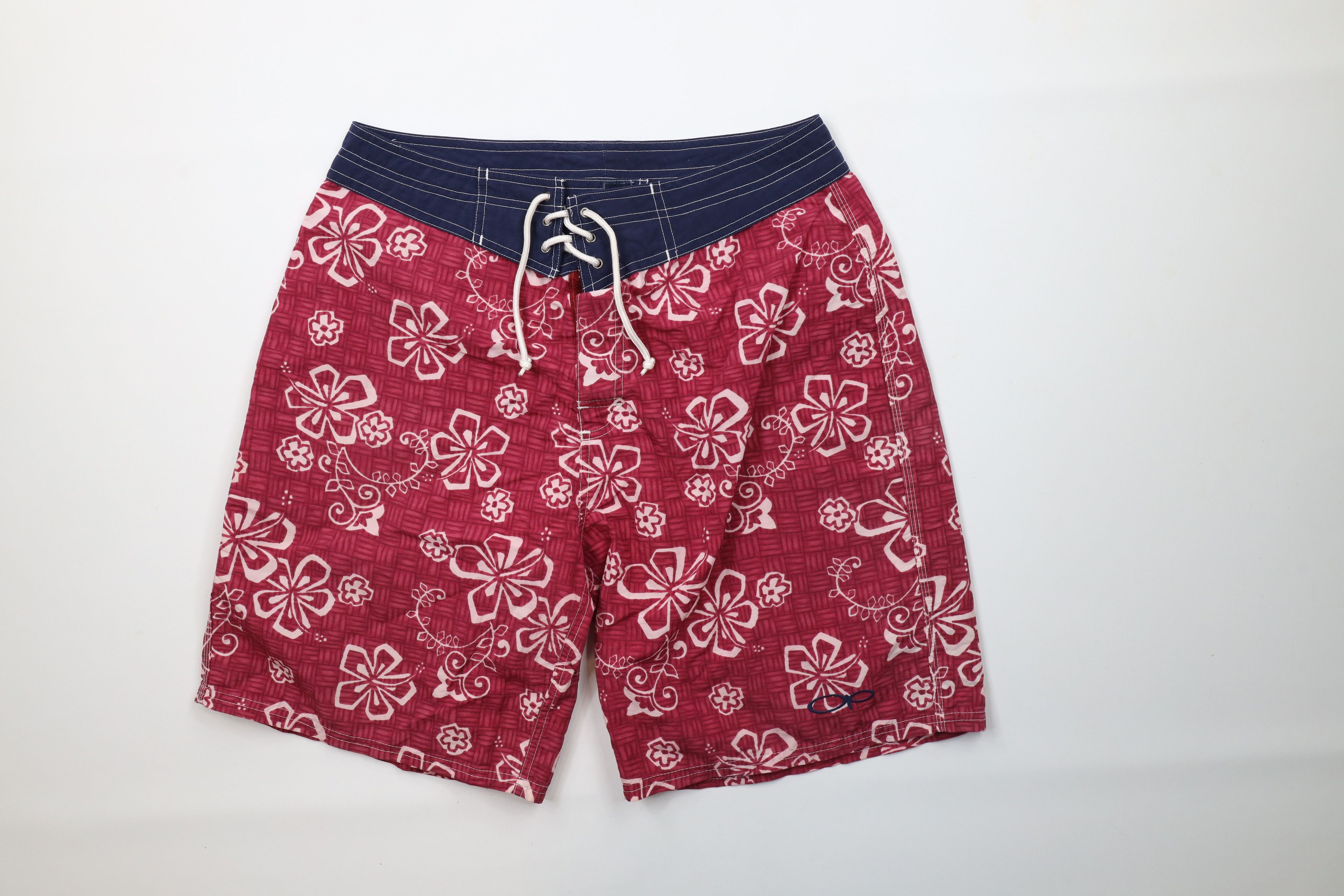 Ocean Pacific × Vintage Vintage 90s Ocean Pacific OP Surfing Board Shorts Trunks Size US 32 / EU 48 - 1 Thumbnail