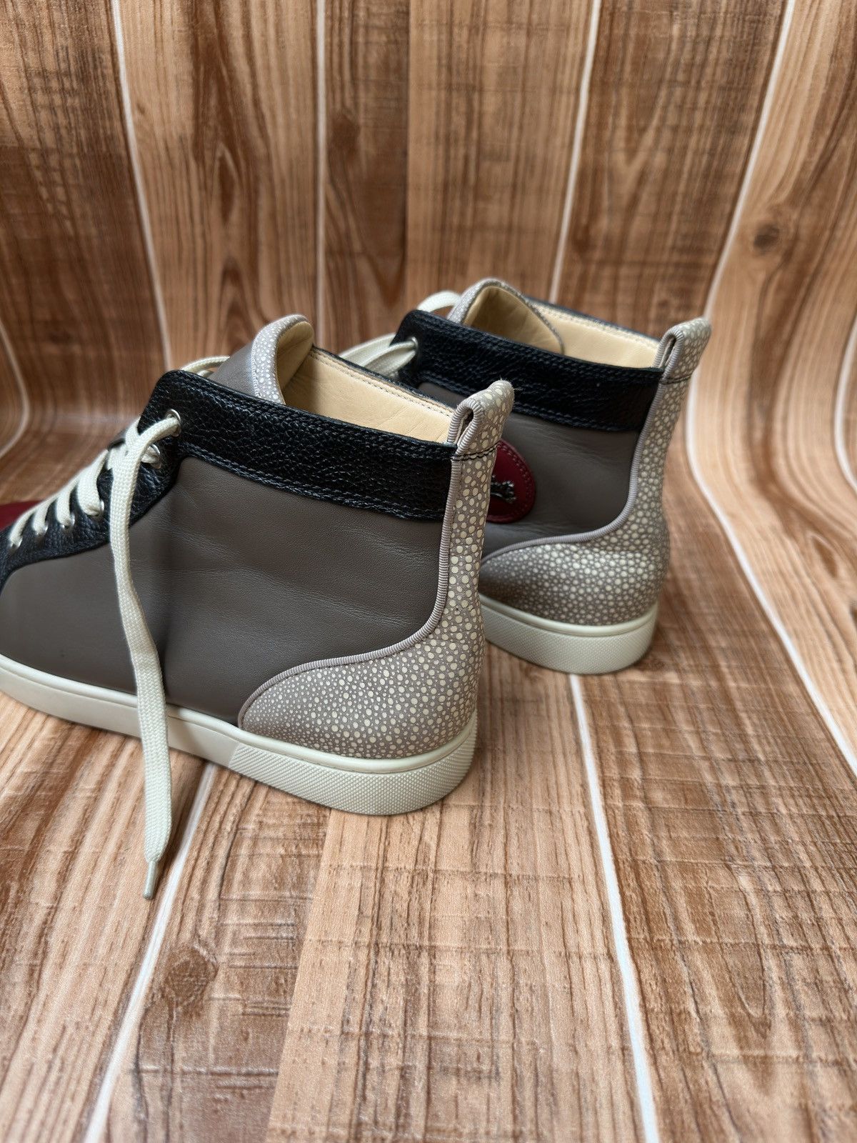 Christian Louboutin Christian Louboutin Orlatto High Brown Burgundy Size US 10 / EU 43 - 12 Thumbnail