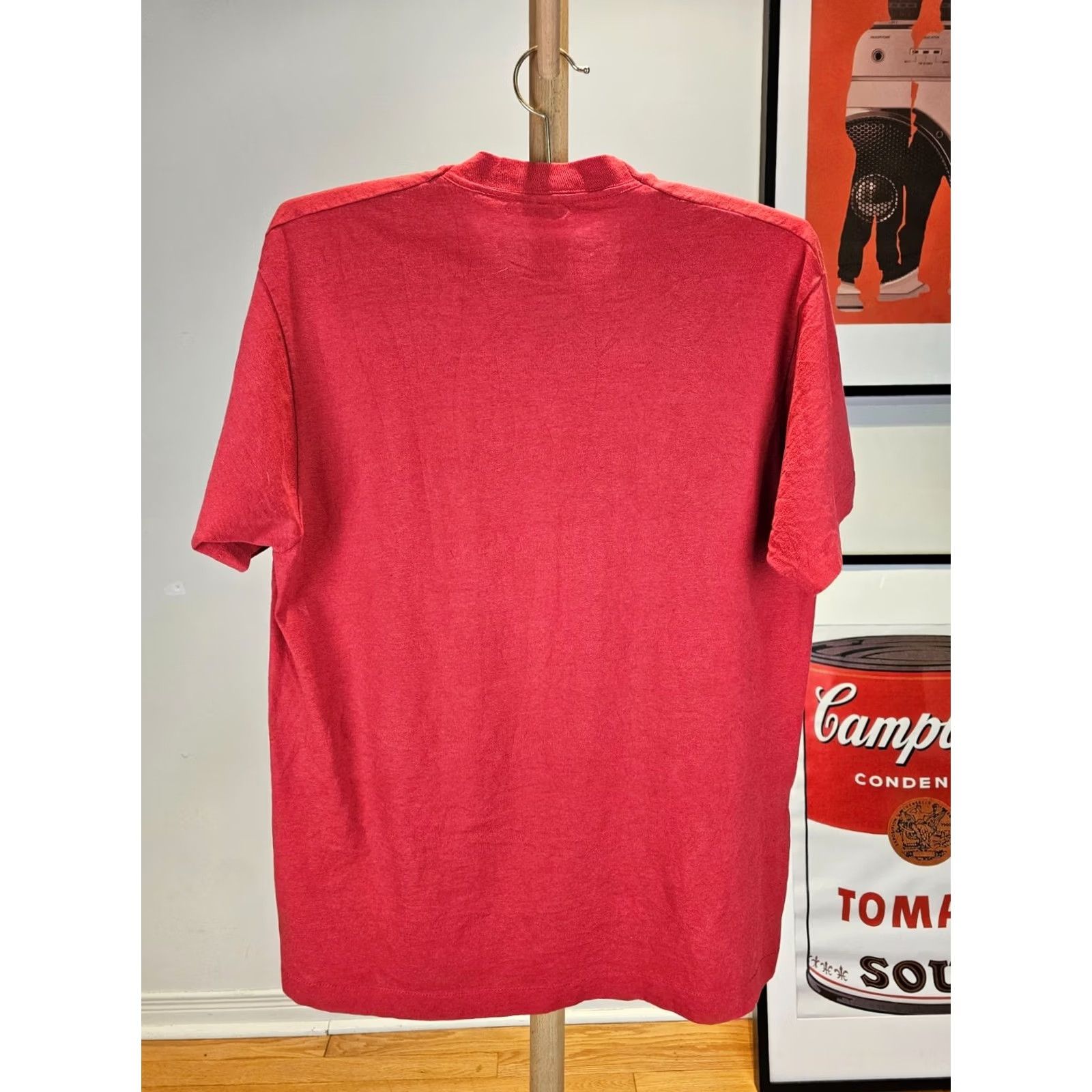 Vintage VINTAGE Coca-Cola T-Shirt Mens XL Red 50/50 Single Stitch Classic 90s Enjoy Coke Vintage Shirt Mens Red Cotton Short Sleeve Round Neck Size US L / EU 52-54 / 3 - 8 Thumbnail