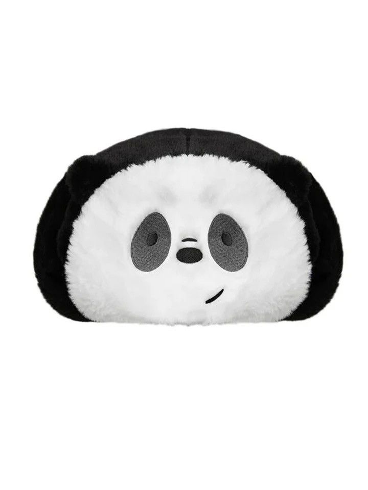 Other Ushanka Hat Black White Panda Cap Trapper Size ONE SIZE - 5 Thumbnail