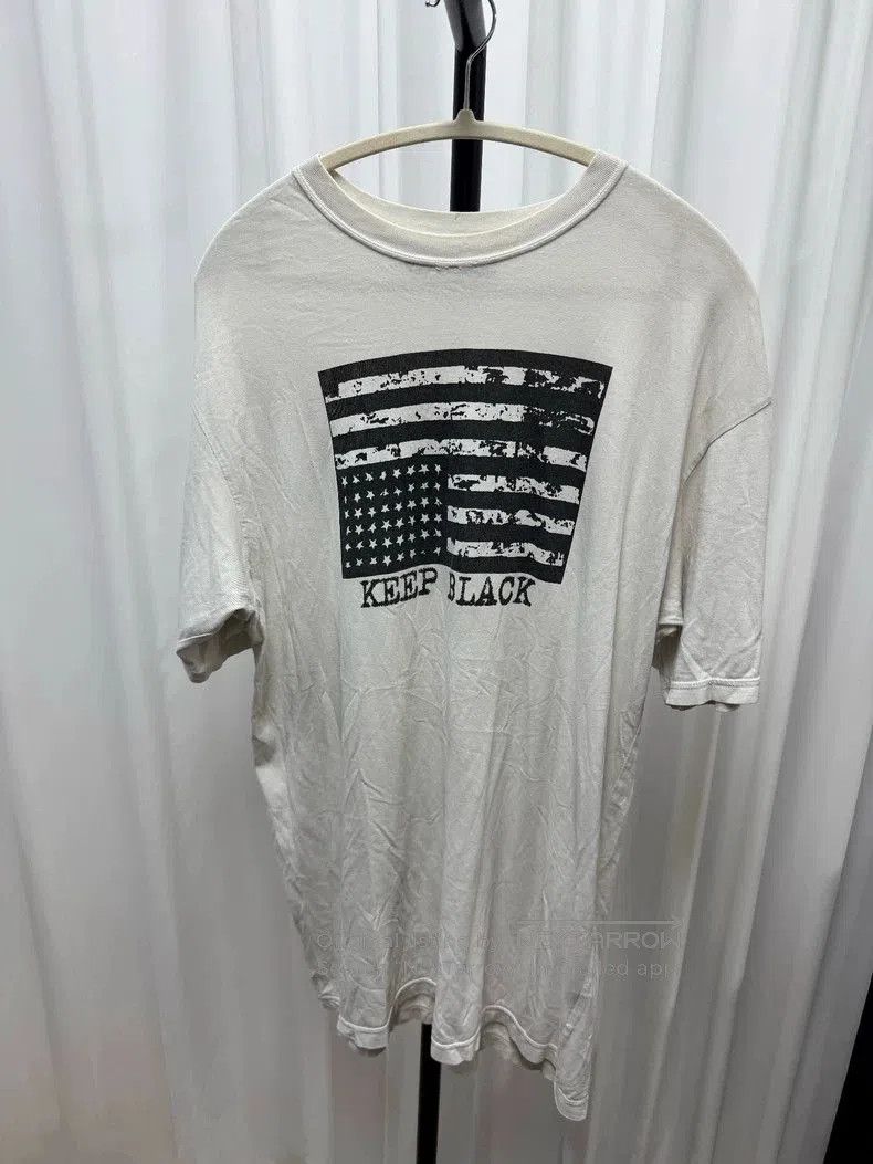 Undercover UNDERCOVER Keep Black US Flag Tee. Size US L / EU 52-54 / 3 - 2 Thumbnail