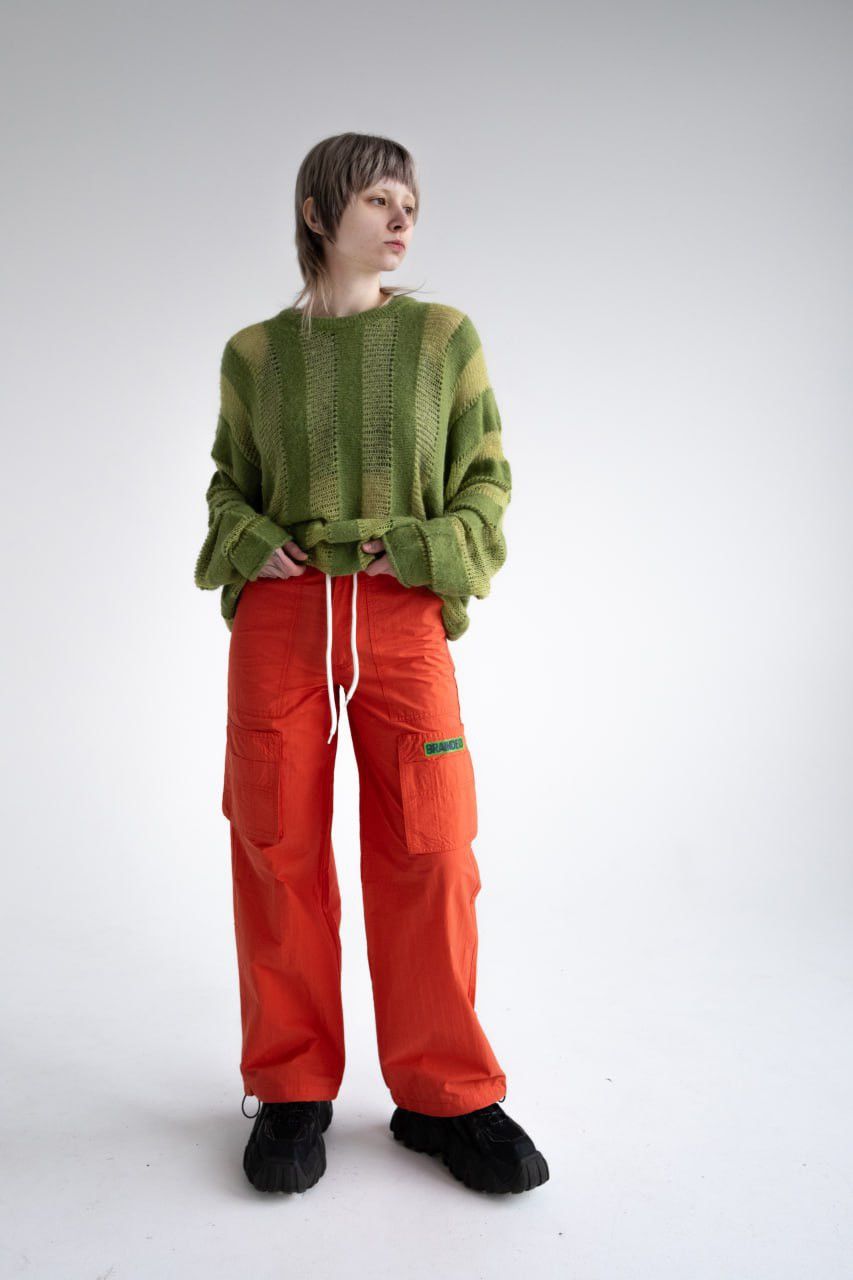 Brain Dead Brain Dead Knife Pleat Run Pant-Red Size 25" / US 0 / IT 36 - 8 Thumbnail