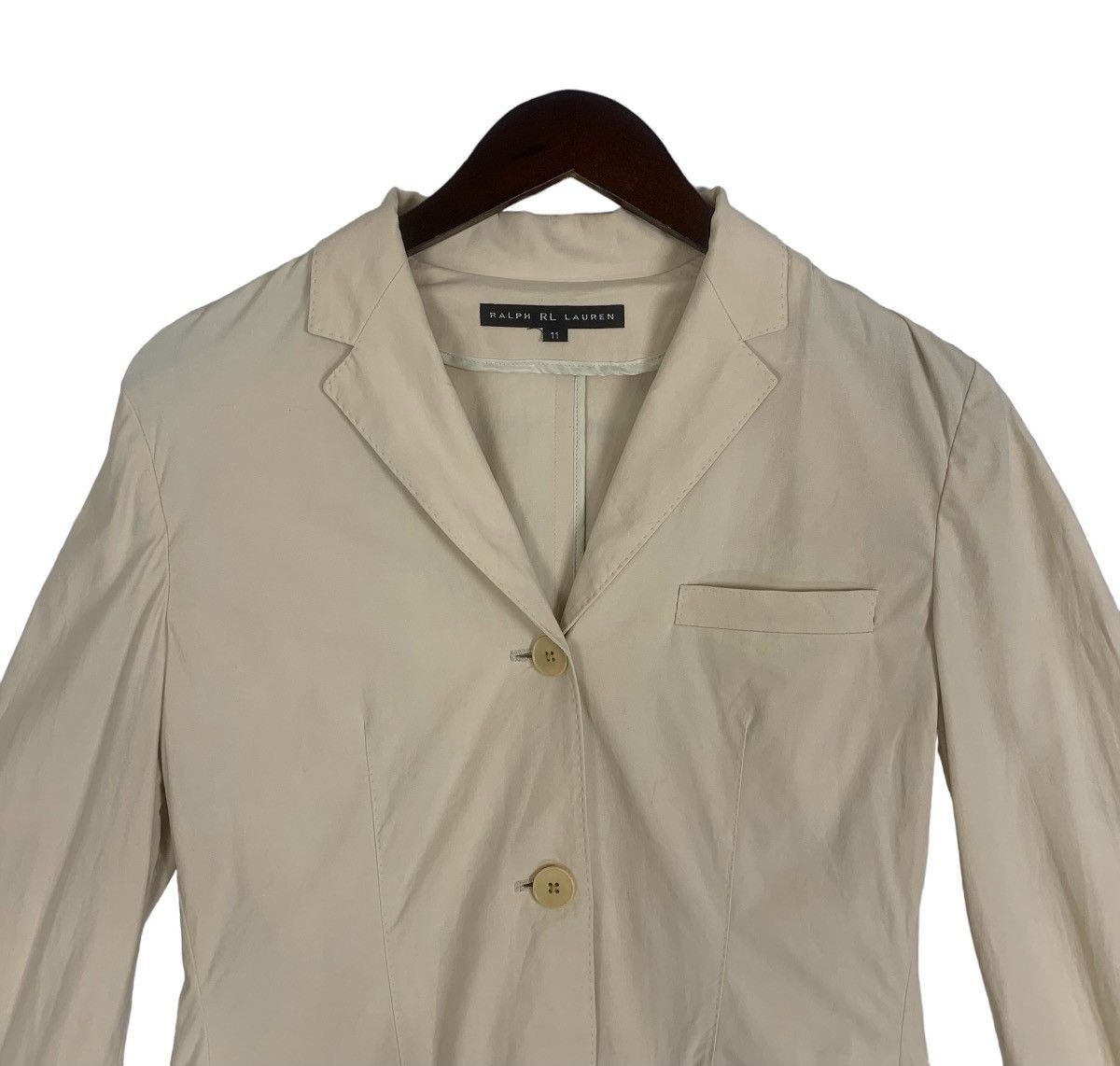 Designer × Polo Ralph Lauren Vintage Polo Ralph Lauren RL Designer Luxury Blazer Size XS / US 0-2 / IT 36-38 - 3 Thumbnail