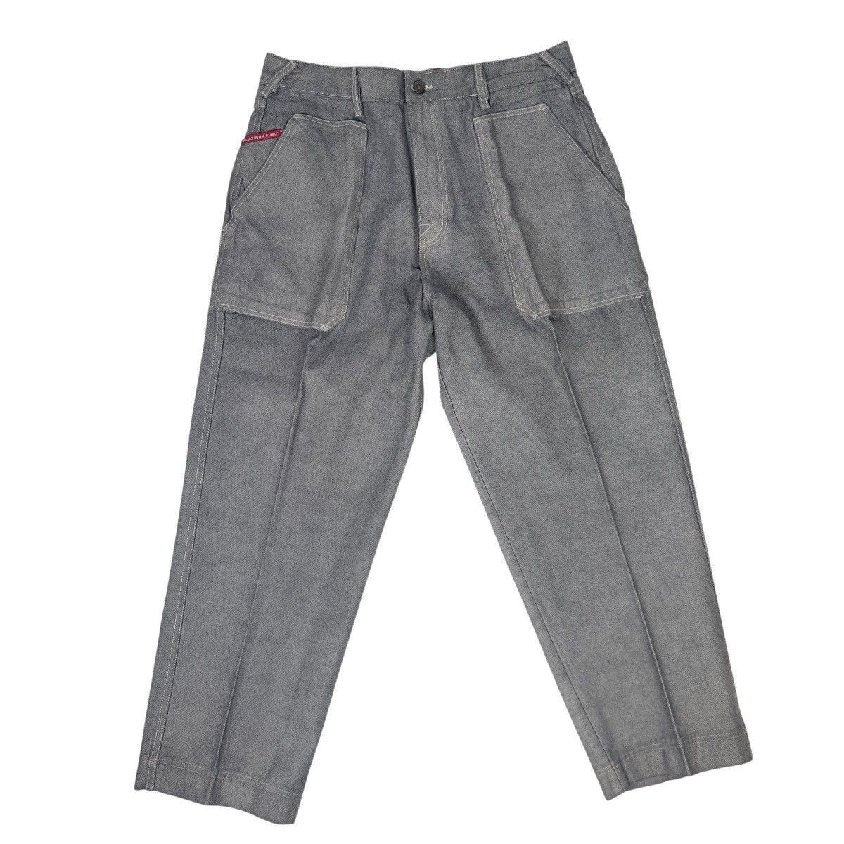 Fubu Vintage FUBU Platinum Fat Albert Carpenter Jeans 40x30 Y2K Size US 40 / EU 56 - 3 Thumbnail