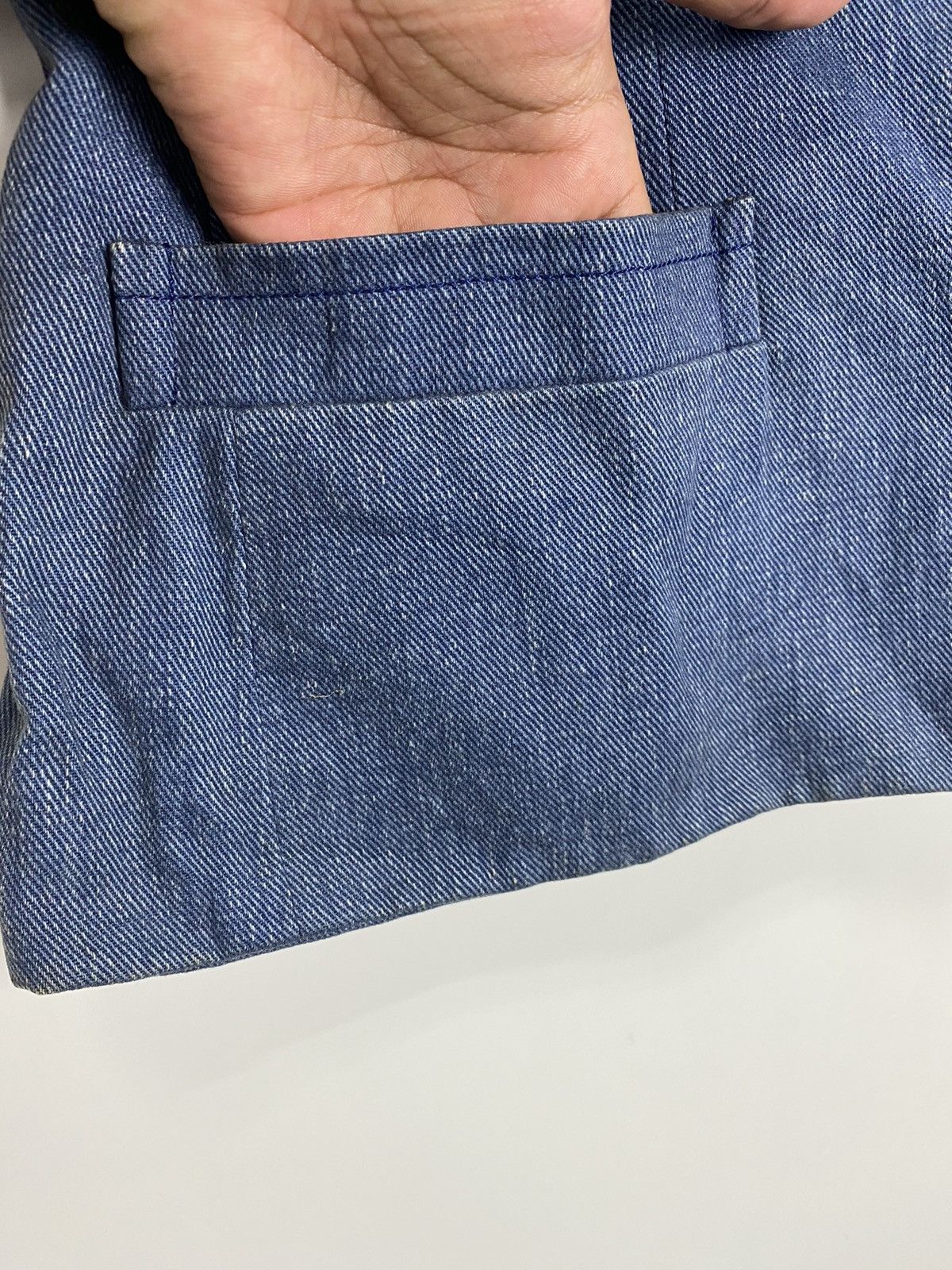 Celine × Vintage Vintage Celine Paris denim jacket Size M / US 6-8 / IT 42-44 - 8 Thumbnail