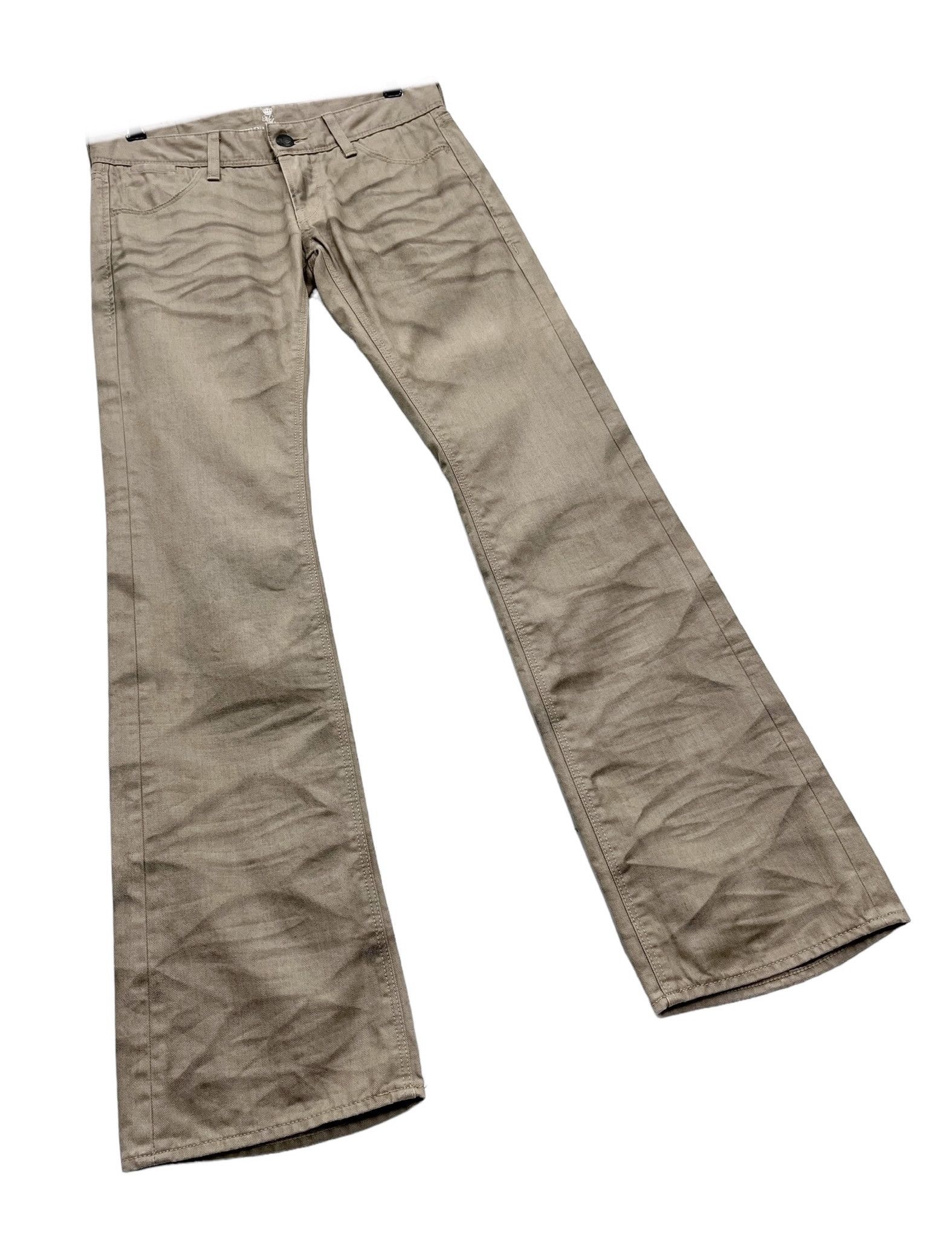 Japanese Brand Vintage MURDER LICENSE JAPAN Claw Mark Smokes Whisker Flare Size US 28 / EU 44 - 5 Thumbnail
