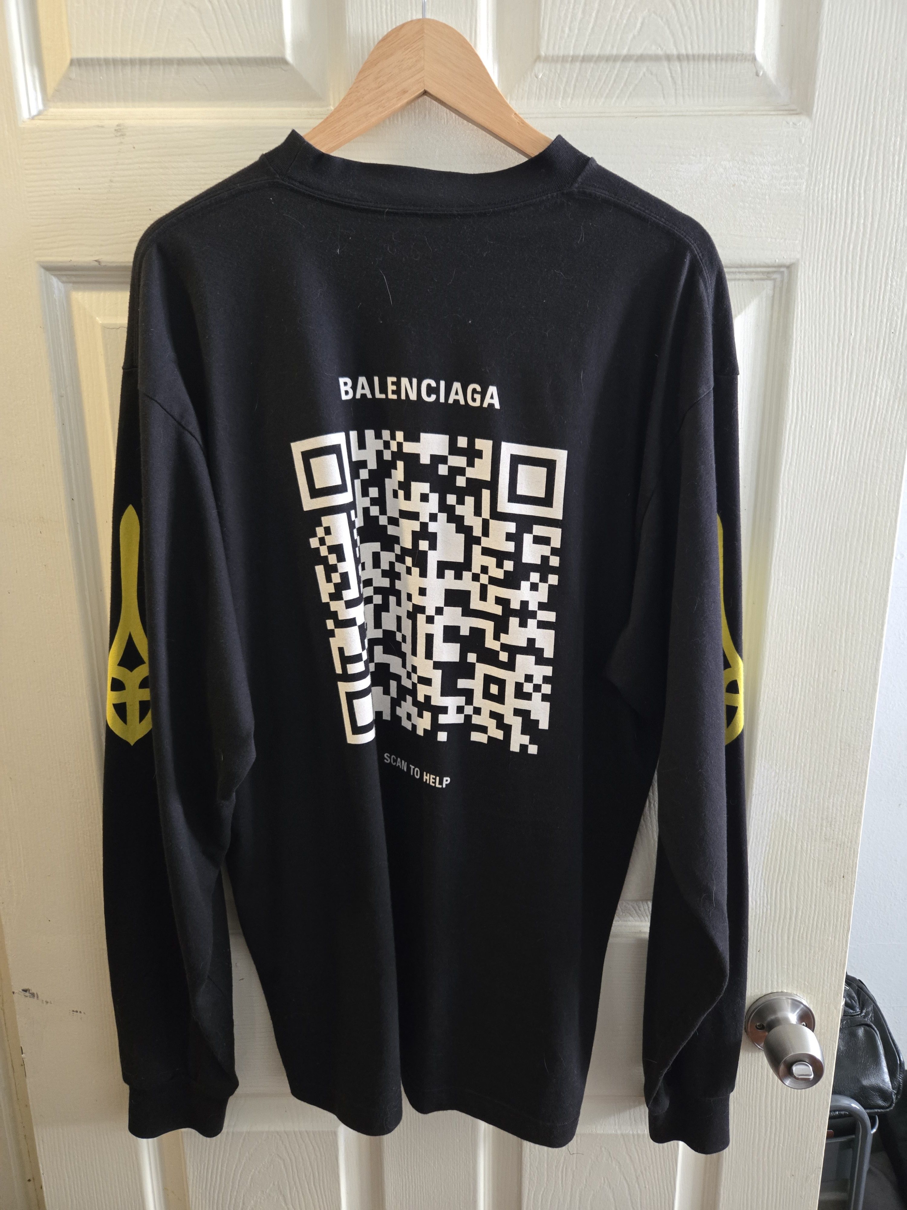 Balenciaga Balenciaga x United24 Ukraine Size US M / EU 48-50 / 2 - 2 Thumbnail