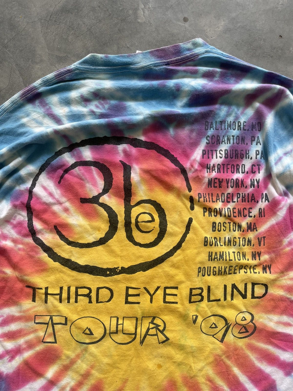 Band Tees × Delta × Vintage Vintage 90s Smash Mouth & Third Eye Blind “TOUR” Band Tees Size US L / EU 52-54 / 3 - 3 Thumbnail