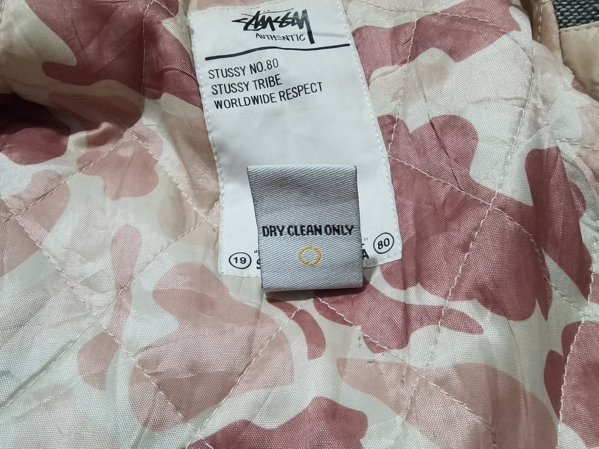Stussy STUSSY NO 80 grey jacket M 2087 Size M / US 6-8 / IT 42-44 - 4 Thumbnail