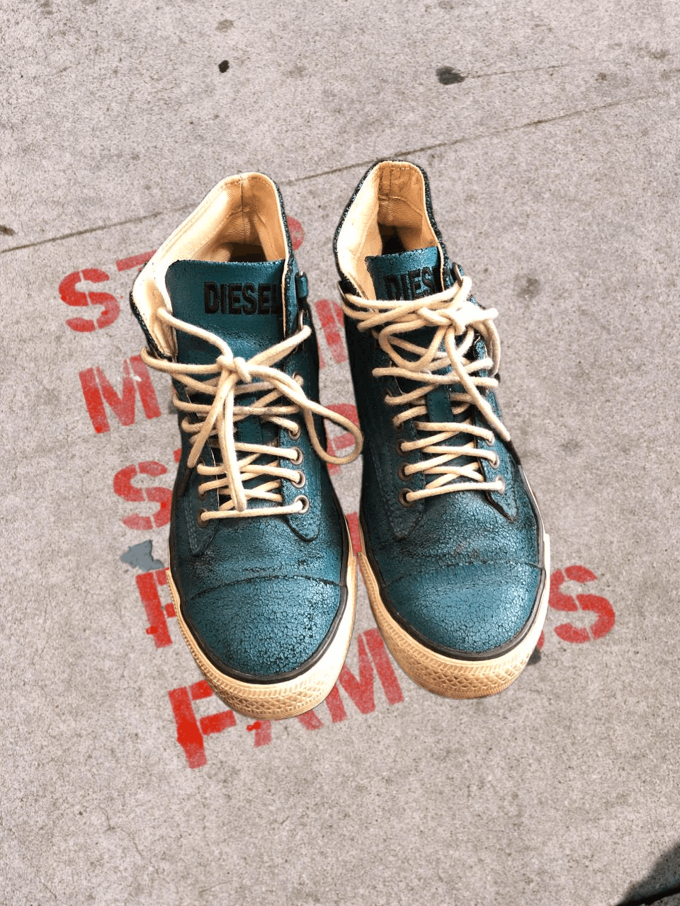 Diesel Avant Garde Vintage Diesel Shoes Size US 7 / EU 40 - 1 Thumbnail